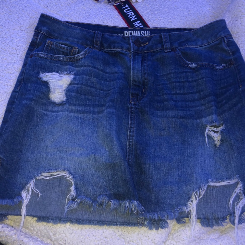 Jean skirt